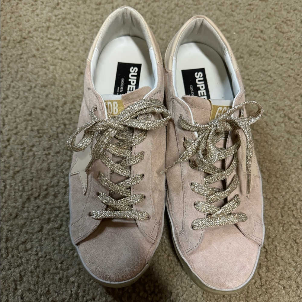 Light Pink Golden Goose Sneakers
